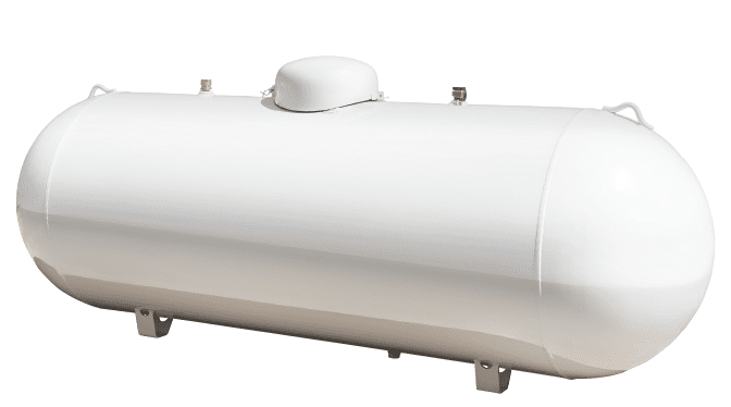 500 Gallon Horizontal Above Ground Propane Tank