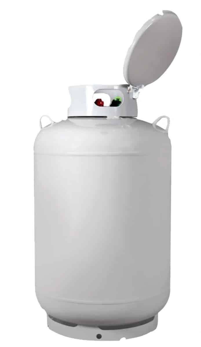 119 Gallon ARCOSA Vertical ASME Propane Tank