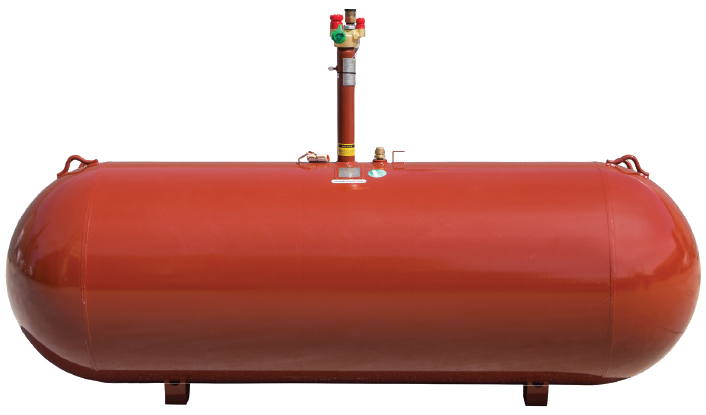 1,000 Gallon ARCOSA Horizontal Under Ground Propane Tank