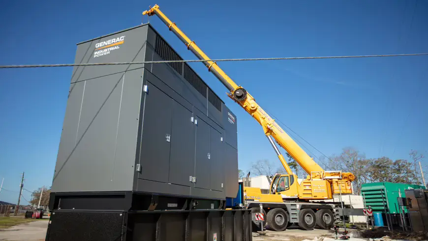 industrial-generator-installation